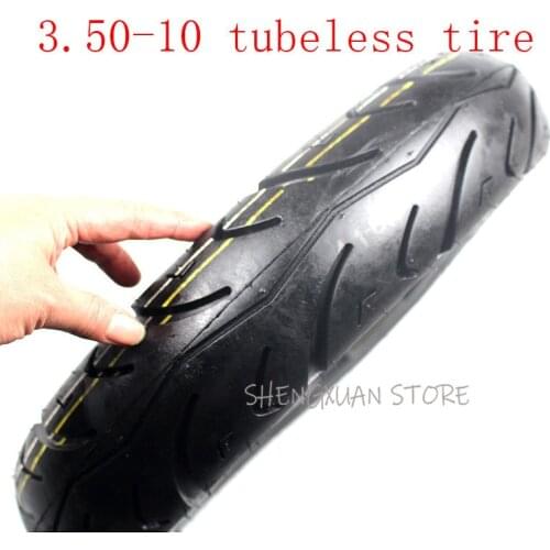 3.50-10 tubeless wheel Tire 350-10 14 x 3.5 /15 x 3.5 Vacuum tyre fits Motorcycle Electric Battery Scooter Electric Tricycle