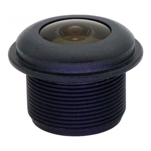 1.7mm wide-angle lens 170 degrees 2 million pixels 1/4 inch M12 interface car waterproof HD lens