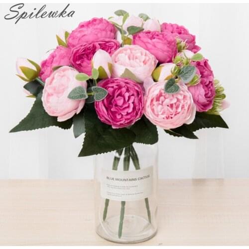 Искусственные пионы Spilewka China At AliExpress