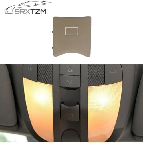 SRXTZM Car Sunroof Window Switch Button Cover Plastic for Mercedes-Benz ML-CLASS W164 R-CLASS W251 2-Colors Car Interior Parts