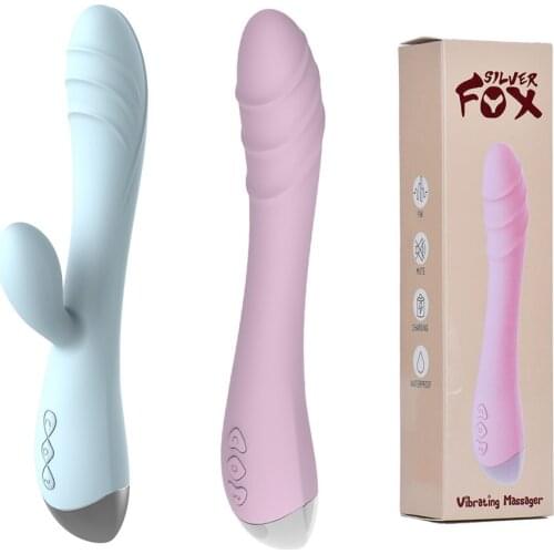 AV Stick Dildo Vibrators Female Vagina Clit Orgasm Adult Toys USB Charging Powerful Masturbation Sex Toy For Women Couples