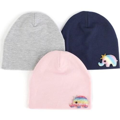 Baby Newborn Knitted Beanie Hats For Kid Cotton Hat 2021 Children Cartoon Elephant Fish Beanies Pattern Girls Boys Soft Warm Cap