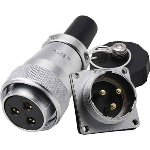 WS28 TQ Female Plug+Z Male Socket 2pin 3-35 Pin Waterproof Connector Adapter Bulkhead Panel Mounts M28 5A 10A 25A 50A 7-18 AWG