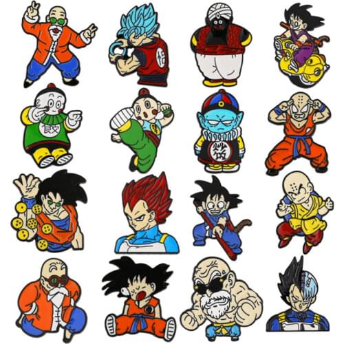 Funny Anime Movies Figure Hard Enamel Pins Collect Cute Child Fashion Jewelry Gifts Metal Cartoon Brooch Backpack Lapel Badges