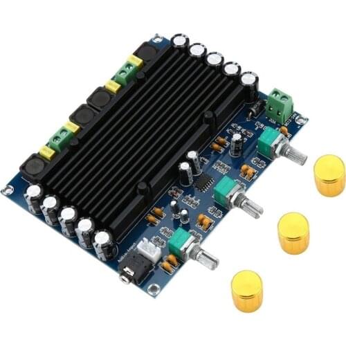2*150W TPA3116D2 Digital Audio Stereo Amplifier Board 2.0 Channe Equalizer Class D TL0741 TPA3116 Amp Tone Amplificador