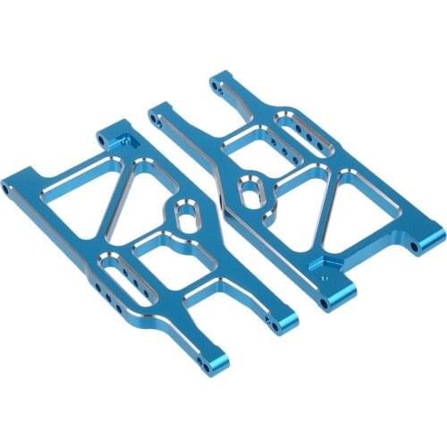 2pcs Aluminum Rear Lower Suspension Arm 60006N Upgrade Parts 860004 For HSP 1/8 RC Model Car