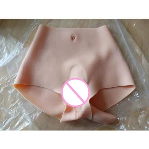 2G Enhancer Hip 86CM Silicone Realistic Vagina Panty Shemale Crossdresser Pussy Pants Transgender Artificial Sex Fake Underwear