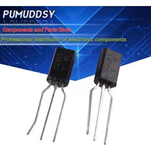 50PCS New 2SC2383Y 2SC2383 C2383 TO-92L 2SC2383-Y low-power transisto IC
