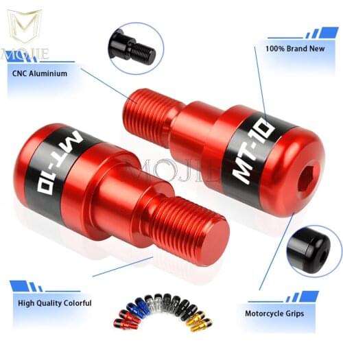 Motorcycle CNC Aluminum Handle Bar Handlebar Grips Ends Slider Falling Protector For YAMAHA MT-10 MT10 MT 10 2016