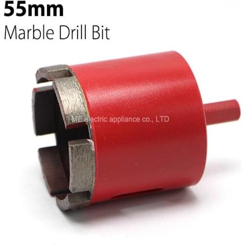 55mm Core Drill Bit for Marble Granite Stone Material Cement Sintering Diamond Bit