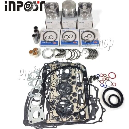 D1503 Rebuild Overhaul Kit For Kubota Engine L2900 L3000 L3010 L3130 Tractor