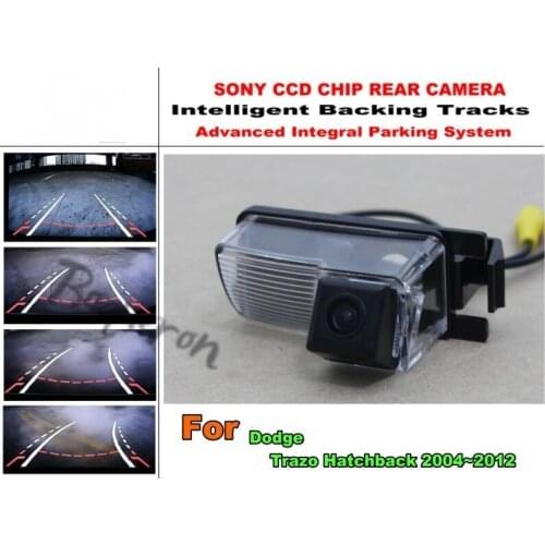 For Dodge Trazo Hatchback 2004~2012 Car Intelligent Parking Tracks Camera / HD Back up Reverse Camera / Rear View Camera