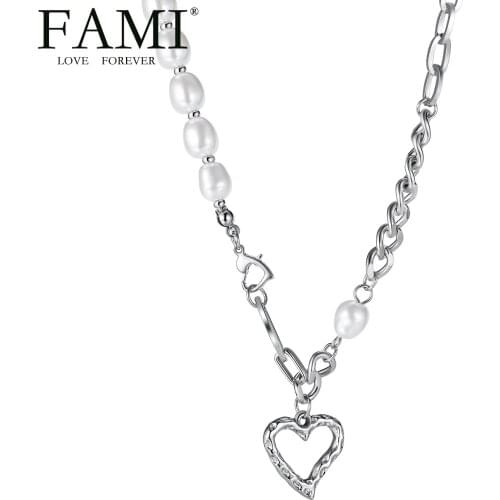 Женские ожерелья из жемчуга FAMI China At AliExpress