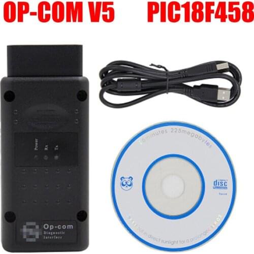 Hot Sale V5 PCB FW V1.59 or FW V1.99 OP COM op com v1.99 with PIC18F458 CAN BUS OBD2 OP-COM V5 OPCOM diagnostic-tool