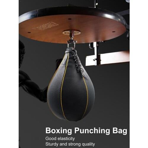 Pear Boxing Speed Ball Thai Boxing Punching Sandbag Speed Ball PU Punch Training Fitness Sports Practical Speed Equipment