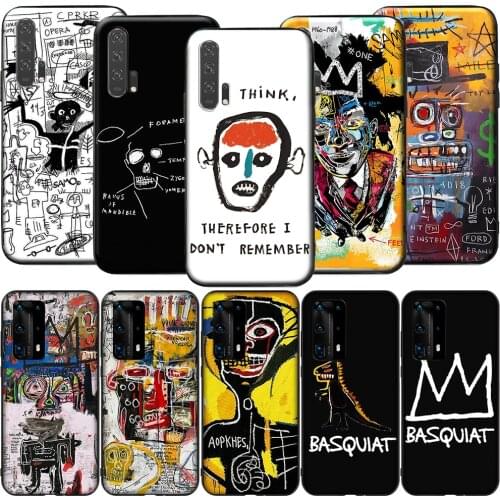 GX103 Jean Michel Basquiat for Huawei Y5P Y6P Y7A Y8P Y9A Mate 10 20 30 Pro Lite Nova 2i 3 3i 4 5 5T 7 SE P Smart Z