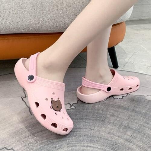 Hot Sale Pink Cute Summer Sandals Women Beach Sandals Non Slip Comfortable Lightweight Outdoor Sandals Woman