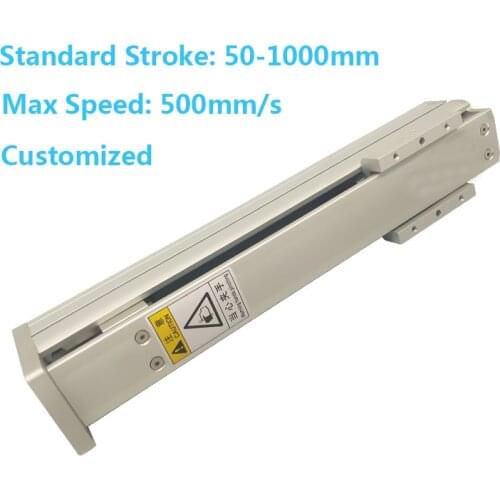 CNC Linear Guide Stage Rail Motion Slide Table Ball Screw Actuator 50-1000mm Stroke Module for 3d Printer Parts XYZ Robot Arm