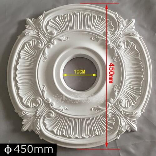 Chandelier Ceiling Plate Rosette PU Decorative ceiling rose Pendant light base decor Panel