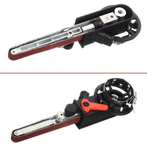 Mayitr Sanding Belt Head Sander Sanding Belt Adapter Head Convert M10 For 4" Electric Angle Grinder