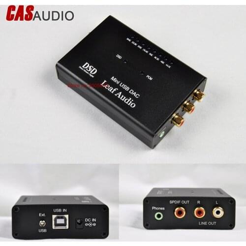 Mini Portable DSD1796 DAC XMOS U8 Asynchronous USB DAC 32bit 384K USB DSD1796 DAC Headphone Amplifier Sound Card 0.1PPM TXCO