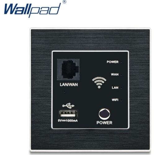 Wall Embedded Wireless WIFI AP Router Phone USB Socket Outlet Wall Charger WiFi Smart Socket Electric USB Wall Sockets Repeater