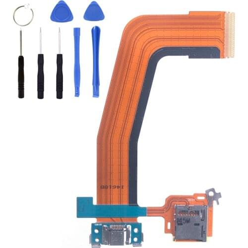 New USB Charging Port Jack Dock Plug Connector Charge Board Flex Cable Mobile Phone Parts FOR Samsung TAB T800