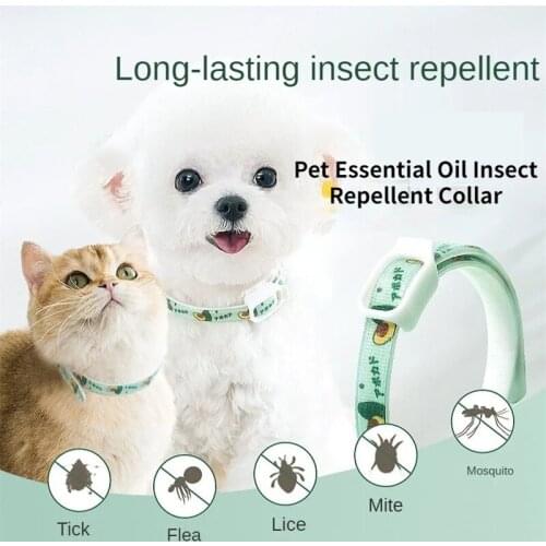 KOMMILIFE Dog Collar Prevention Flea and Tick Collar for Dogs 180 Days Anti-mosquito Insect Removes Flea & Ticks Dog Cat Collar