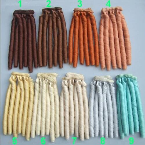 15CM doll wig thick DIY wigs for BJD SD doll / hair for handmade DIY cloth doll