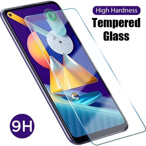 Film on Galaxy M01S Core M40 M30S M20 M10S 9H Screen Protective Glass Tempered Glass for Samsung M31 M51 M21S M11 M31S Protector