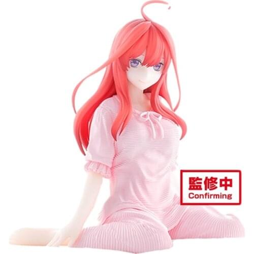 Pre-Sale The Quintessential Quintuplets Anime Nakano Itsuki Pajamas Action Figures Model Hand-Made Collectibles Ornaments Toyo