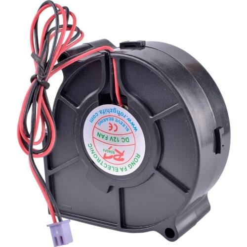 COOLING REVOLUTION 7530 75mm 12V 0.13A 75mm humidifier centrifugal turbo blower cooling fan
