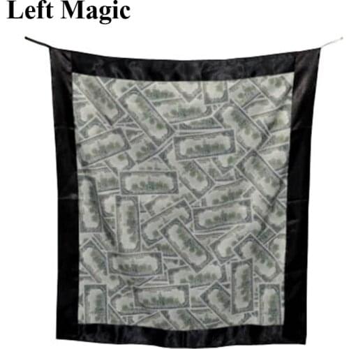 Bag to Poker Streamer (US Dollar Version) - Stage Magic Tricks Close Up Illusions accessories Gimmick Mentalism