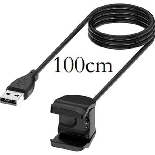 30CM/100CM USB Charging Cable For Xiaomi Mi Band 5 Smartwatch Charger Cord Clip Replacement Charge Dock For Mi Band5 M5