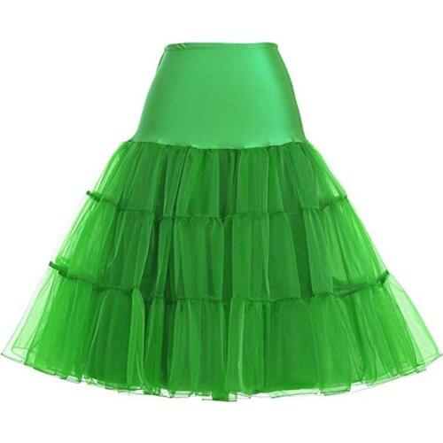 Fast Shipping 50s Swing Vintage Tutu 26" Retro Underskirt Petticoat Fancy Net Rockabilly