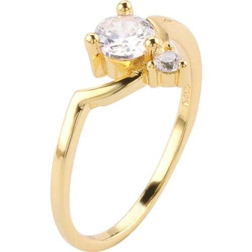 WYJZY High quality zircon ring for women fashion personality street beat classic ladies dress up jewelry trend temperament ring