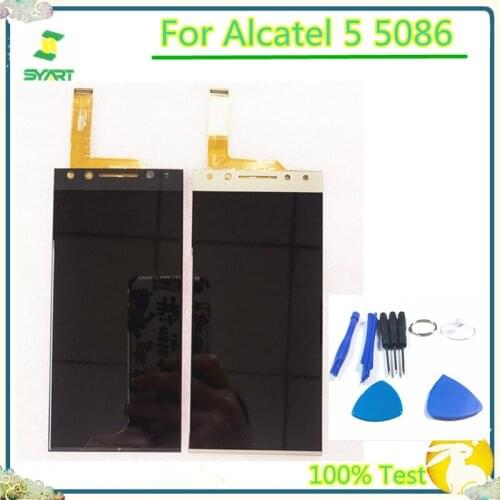 LCD Display For Alcatel 5 LCD Display Touch Screen Digitizer Assembly For Alcatel 5086 5086Y 5086D 5086A OT5086Y OT5086A OT5086D