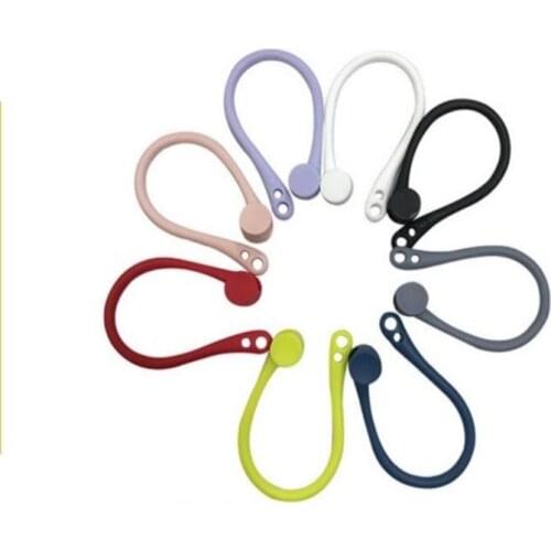 Portable 1Pair Silicone Earhooks For Wireless Headphones Anti-lost Ear Hook Secure Fit Hooks Earphone Holders