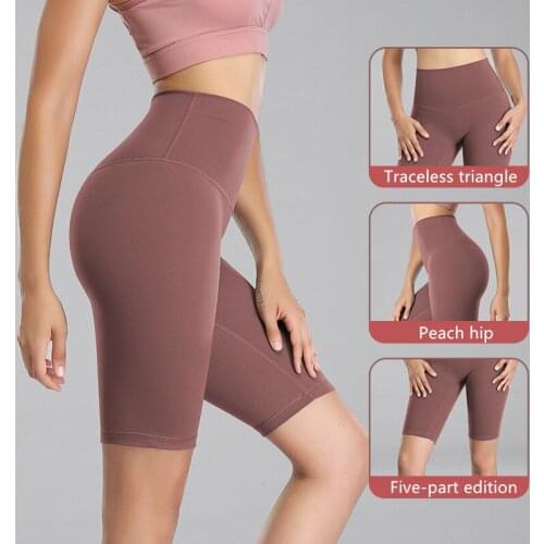 High Waist Seamless Yoga Shorts Women Fitness Clothing Push Up Hip Gym Shorts Sports Yoga Sleep Workout Short Leggings 2020 New