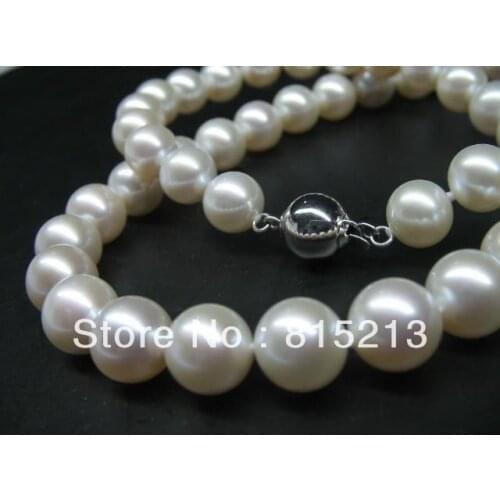 Ddh00833 WOW! AAA 8mm round freshwater pearl Necklace 14KGPGold Clasp 28% Discount