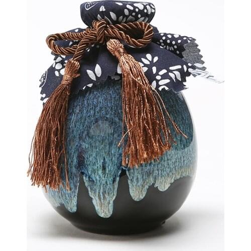 500ml Sake Distribution Wine Pot Liquor Warmer Household Ceramic Bottle Barware Flagon Small Stoup Single Pot With Cork