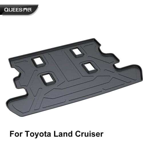 QUEES Custom Fit Cargo Liner for Toyota Land Cruiser J200 ( 5 Seaters Only ) 2008 2009 2010 2011 2012 2013 2014 2015 2016 2017