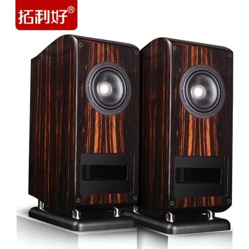 TUOLIHAO Q12 Hifi Bookshelf Speakers for tube amplifier 8ohms 6.5 inch Full Range Cobalt magnetic best for tube amp THQ12