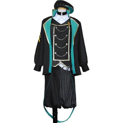 Vtuber nijisanji kanae Cosplay Costume with hat Christmas Halloween party 11