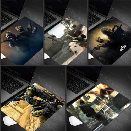 Yzuoan Csgo CF Rainbow Six Siege Pubg Pad Small Size Non-slip Heat Gun Gamer Mouse Pad Gaming Laptop Mouse Pad Personalized Pad