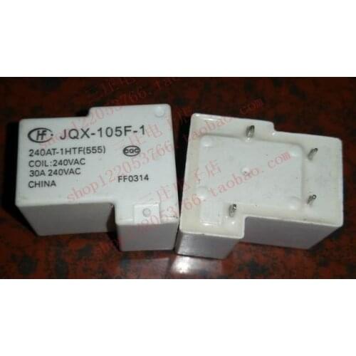Relay JQX-105F-1 240AT-1HTF (555) T90-1A-240VAC-4P