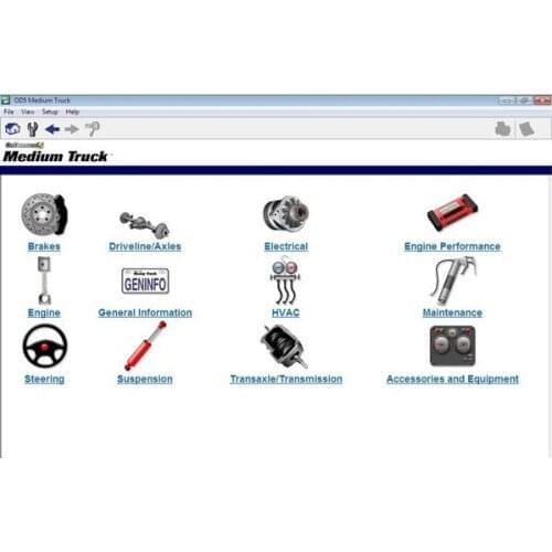 Mit-chell Medium truck software 2008