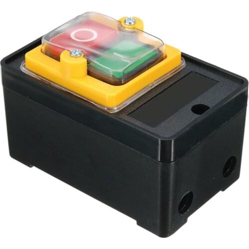 New AC 220/380V On/Off Water Proof Push Button Switch KAO-5 for Drill Motor Machine