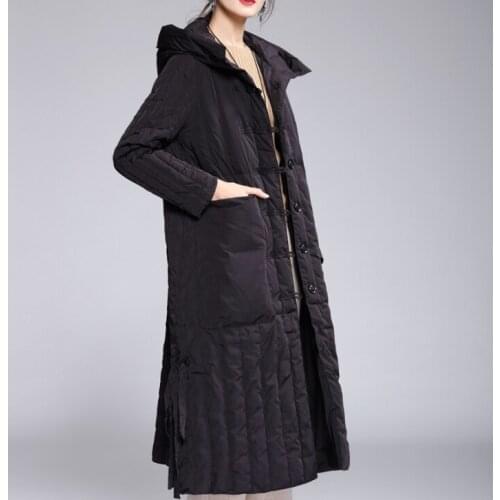 X-Long Women Winter Down Coat Long Down Jackets Winter Thick Duck Women Down Coat