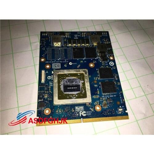 09R3F5 For DELL FOR Alienware M17X M18X M18X M15X GTX765M 2GB GDDR5 9R3F5 N14E-GE-B-A1 Video card 100% TESED OK